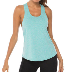 Women's Casual Sports Vest Base Layer Top Stretch Moisture Wicking Fitness Quick Dry Gym Yoga Shirt  Workout Jogging Sportwear