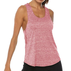 Women's Casual Sports Vest Base Layer Top Stretch Moisture Wicking Fitness Quick Dry Gym Yoga Shirt  Workout Jogging Sportwear