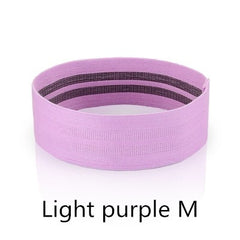 New Multicolor Latex Slip Cotton Hip Resistance Bands Booty Elastic Bands Exercise for Thigh Hips Glutes Bridge Fitness Workout