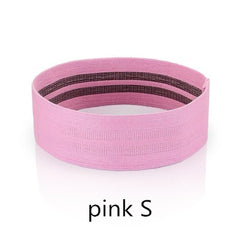 New Multicolor Latex Slip Cotton Hip Resistance Bands Booty Elastic Bands Exercise for Thigh Hips Glutes Bridge Fitness Workout