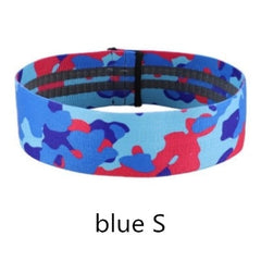 New Multicolor Latex Slip Cotton Hip Resistance Bands Booty Elastic Bands Exercise for Thigh Hips Glutes Bridge Fitness Workout