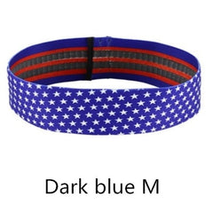 New Multicolor Latex Slip Cotton Hip Resistance Bands Booty Elastic Bands Exercise for Thigh Hips Glutes Bridge Fitness Workout