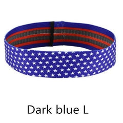 New Multicolor Latex Slip Cotton Hip Resistance Bands Booty Elastic Bands Exercise for Thigh Hips Glutes Bridge Fitness Workout