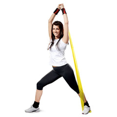 20190new 1.2m Elastic Yoga Pilates Rubber Stretch Exercise Band Arm Back Leg Fitness All thickness 0.35mm same resistance