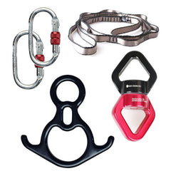 PRIOR FITNESS Hardware for Aerial dance set Aerial Yoga Accessories Flying Aerial Silks and yoga hammock swing and aerial silk