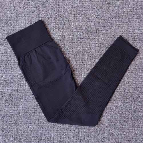 Seamless High Waist Gym Leggings Push Up Leggins Sport Women Compression Tights Fitness Running Yoga Pants Energy Leggings