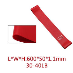 Training Fitness Gum Exercise Gym Strength Resistance Bands Pilates Sport Rubber Fitness Bands Crossfit Workout Equipment
