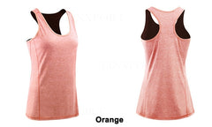 Female Sport Tops Sleeveless Yoga Shirt Exercise Workout Sports T-Shirts Women Running Singlets Sexy Gym Clothing Running Tights