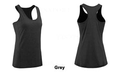 Female Sport Tops Sleeveless Yoga Shirt Exercise Workout Sports T-Shirts Women Running Singlets Sexy Gym Clothing Running Tights