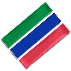 50cm Pilates Elastic Strength Rubber Loop Stretching Workout Home Fitness Power Training Resistance Bands Sports Equipment