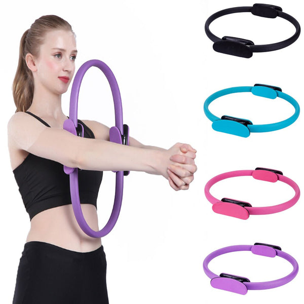 Yoga Pilates Ring dual grip Training gymnastic magic circle for muscle exercise kit fitness gym workout pilates accessories