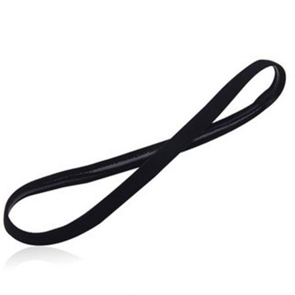 Women Elastic Sports Headscarf Ajustable Solid Elastic Non-slip Yoga Headbands Hair Accessories  WHShopping