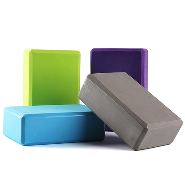 2019 New Fitness Eco-friendly EVA Block Lightweight High Density Foam Brick Yoga Props Training Stretching Accessories