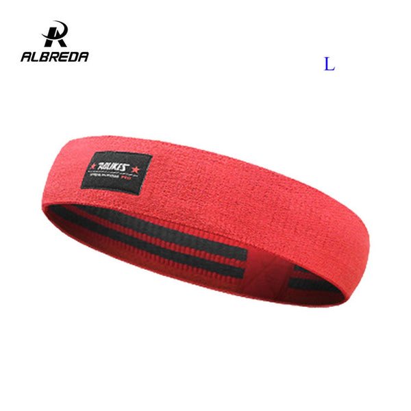 ALBREDA Men&women Hip Resistance Bands Booty Leg Exercise Elastic Bands For gym Yoga Stretching Training Fitness Workout FE347