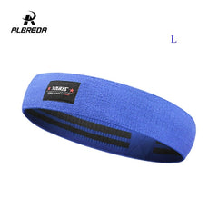 ALBREDA Men&women Hip Resistance Bands Booty Leg Exercise Elastic Bands For gym Yoga Stretching Training Fitness Workout FE347