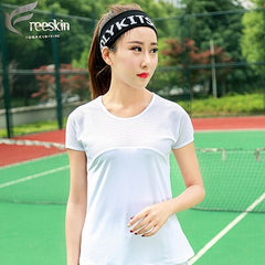 Zhangyunuo Sport Top Fitness Women Running T-shirt Mesh Sport Shirt Quick Dry Sports Jersey Women Fitness Short Sleeve Vest