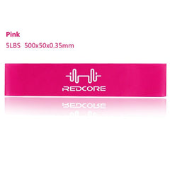 XC 4 Level Resistance Bands Designed for Women Elastic Bands 15-50LBS Workout Training Pilates Rubber Loops for Body Building