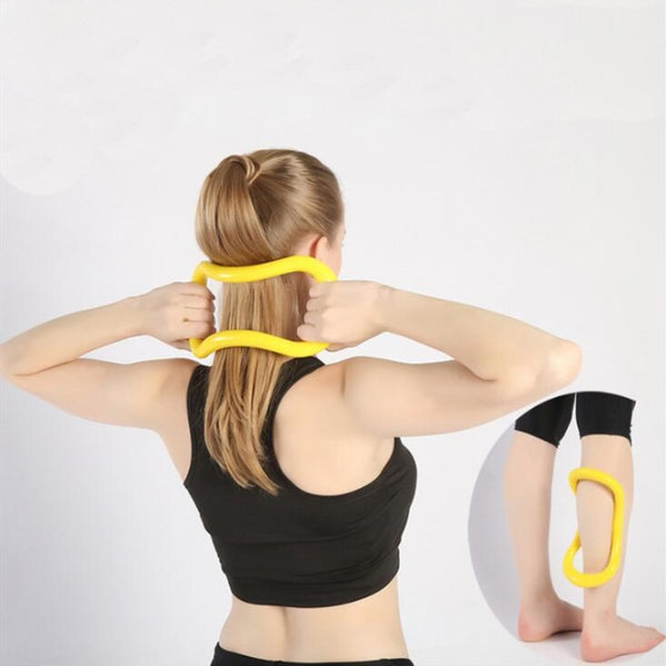 Yoga Circle Yoga Stretch Ring Home Women Fitness Equipment Massage Tool Workout Pilates Bodybuilding Exercise Yoga Accessories