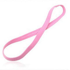 Yoga Hair Bands Women Sweatbands Anti-slip Elastic Rubber Football Running Sports Headband For Men Hair Accessories head band
