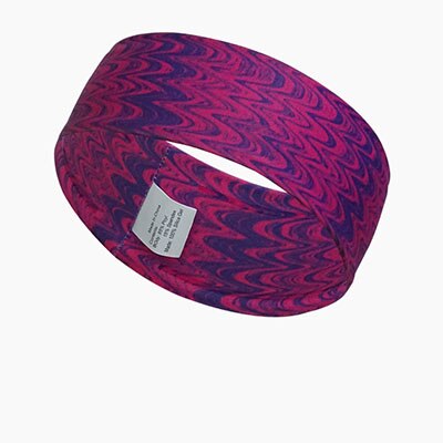 New Yoga hair band sports elastic headband sports yoga accessories dance knight wide headband elastic ribbon cotton hair band