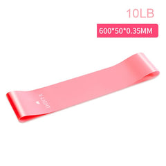Mini Fitness Elastic Band Yoga Equipment Resistance Loops Bands Workout Training Rubber Pilates Sports Gym Arms Women