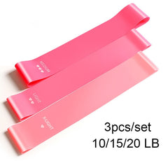 Mini Fitness Elastic Band Yoga Equipment Resistance Loops Bands Workout Training Rubber Pilates Sports Gym Arms Women