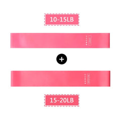 5pcs Training Fitness Gum Exercise Gym Strength Resistance Bands Pilates Sport Rubber Fitness Bands Crossfit Workout Equipment