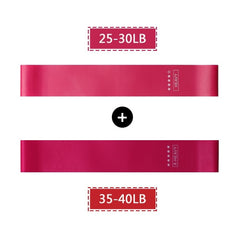 5pcs Training Fitness Gum Exercise Gym Strength Resistance Bands Pilates Sport Rubber Fitness Bands Crossfit Workout Equipment