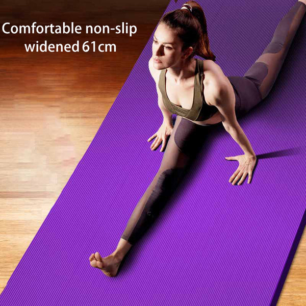 183*61*1.5cm Yoga Mats With Body Line Thick Hot Yoga Pilates Mats Gymnastics Balance Pads Fitness Mats Non-Slip Dance Pads