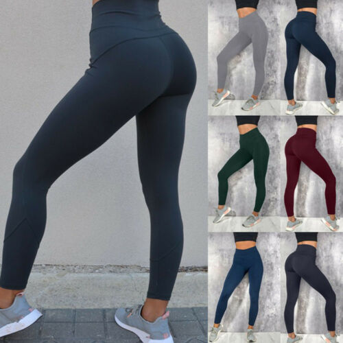Seamless High Waist Yoga Leggings Tights Women Workout Breathable Fitness Clothing Training Pants Female 6 Color