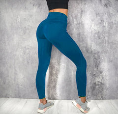 Seamless High Waist Yoga Leggings Tights Women Workout Breathable Fitness Clothing Training Pants Female 6 Color