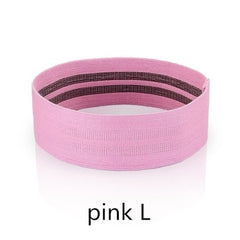 New Multicolor Latex Slip Cotton Hip Resistance Bands Booty Elastic Bands Exercise for Thigh Hips Glutes Bridge Fitness Workout