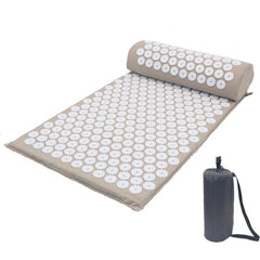 Massager Cushion Massage Yoga Mat Acupressure Relieve Stress Back Body Pain Spike Mat Acupuncture Massage Yoga Mat with Pillow