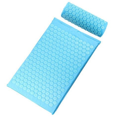 Massager Cushion Massage Yoga Mat Acupressure Relieve Stress Back Body Pain Spike Mat Acupuncture Massage Yoga Mat with Pillow