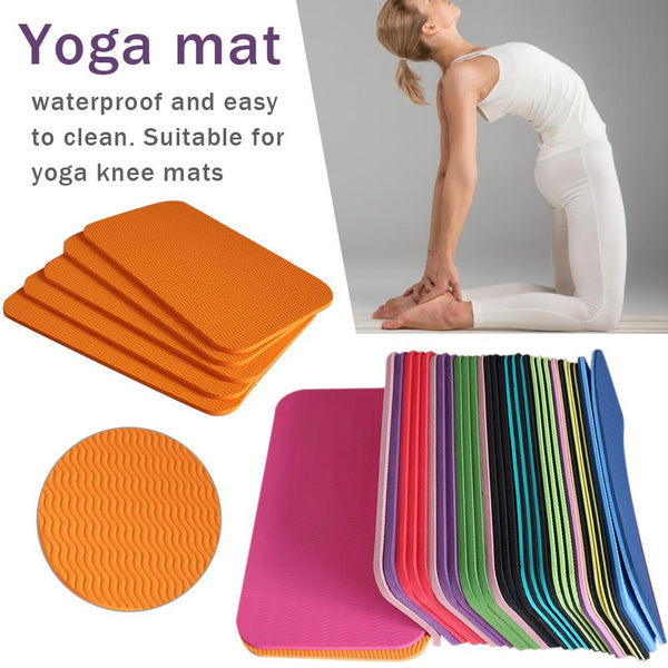 1pc Yoga Mat Knee Pad Non-slip Anti Slip Moisture-resistant Yoga Mats For Plank Pilates Exercise Sports Gym Fitness Workout