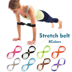 Yoga Stretch Strap Pull Up Belt Cotton Thickened Rope Band for Wrist Waist Leg Training Gym Accessories Fitness Equipment