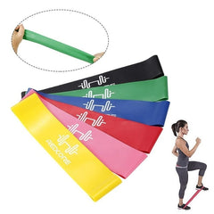 120cm Yoga Pull Rope Elastic Resistance Bands Fitness Crossfit Workout Exercise Tube Practical Training Rubber Tensile Expander