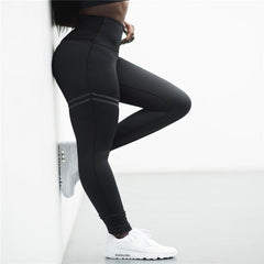 Fitness Women Yoga Pants High Elastic Sport Leggings Breathable Tights Gym Leggins Running Femme Quick Drying Sweatpants Legging