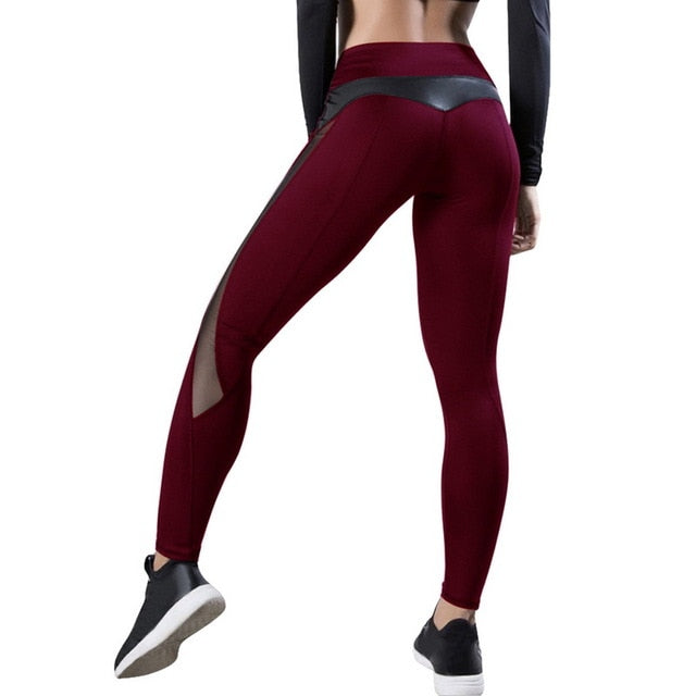 Vertvie 2019 Women Sexy Yoga Pants Seamless Sport Running Fitness Gym Leggings High Waist Slim Bottoms Female New