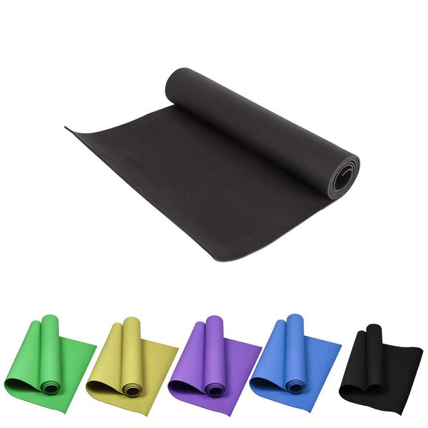 4MM Thick Yoga Mat EVA Non-Slip Lightweight Fitness Pad Workout Exercise Gym Pilates Meditation Mat