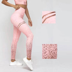 2019 Women Leggings High Waist Printed Slim Fit Elastic Shaper Long Pants for Sports ALS88