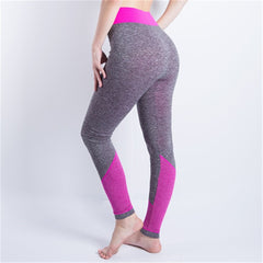 Seamless Pants Women High Waist Elastic Solid Workout Leggings Female Breathable Plus Size Yoga Pants Sports Women For Fitness