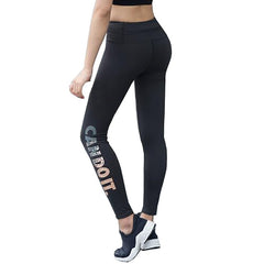 Fashion Yoga Pants Women Skinny Seamless Leggings High Waist Elastic Yoga Fitness Sports Capri Pants Mallas Mujer Deportivas