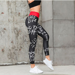 Gym Leggings Sports Women High Waist Seamless Pants Hip Up Sport Leggings Fitness Female Breathable Striped Workout Tights Women