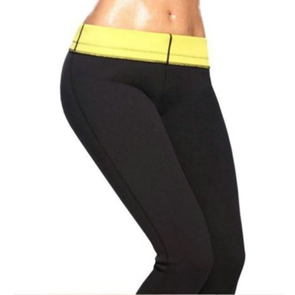 Neoprene Anti-sweat Sports Fitness Pants Woman Yoga Running gym Pants Hot Shapers With Logo lose weight