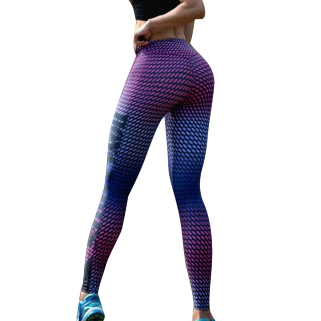 High Quality Women Anti-Cellulite Compression Slim Leggings Gym Running Yoga Sport Pants NCM99