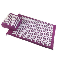 Yoga Massager Cushion Massage Acupuncture pad Yoga Mat Acupressure Relieve Back Body Pain Spike Mat with Pillow Yoga Equipment