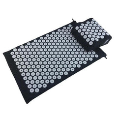 Yoga Massager Cushion Massage Acupuncture pad Yoga Mat Acupressure Relieve Back Body Pain Spike Mat with Pillow Yoga Equipment