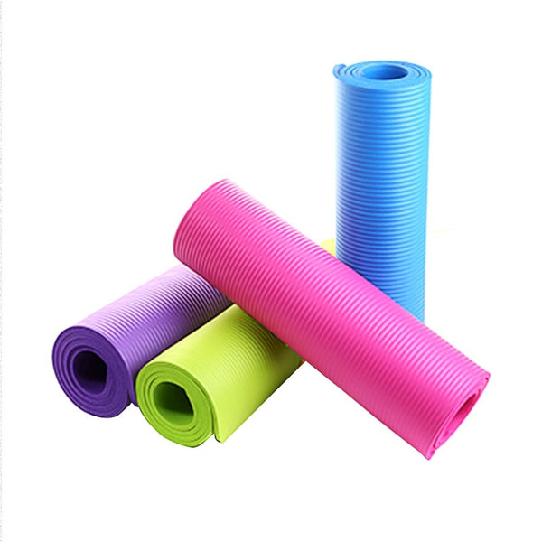 Yoga Mat Exercise Pad Thick Non-slip Folding Gym Fitness Mat Pilates Supplies Non-skid Floor Play Mat HX02