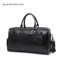 PU Leather Gym Bag Large Training Sports Bag For Men Women Travel Yoga Handbag Fitness Multifunction Shoulder Crossbody XA722WD